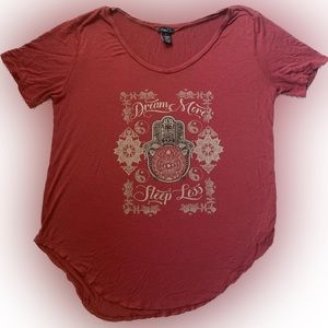 Rue21 Loose Hamsa print top (small)